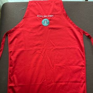 STARBUCKS VINTAGE PROMOTIONAL APRON